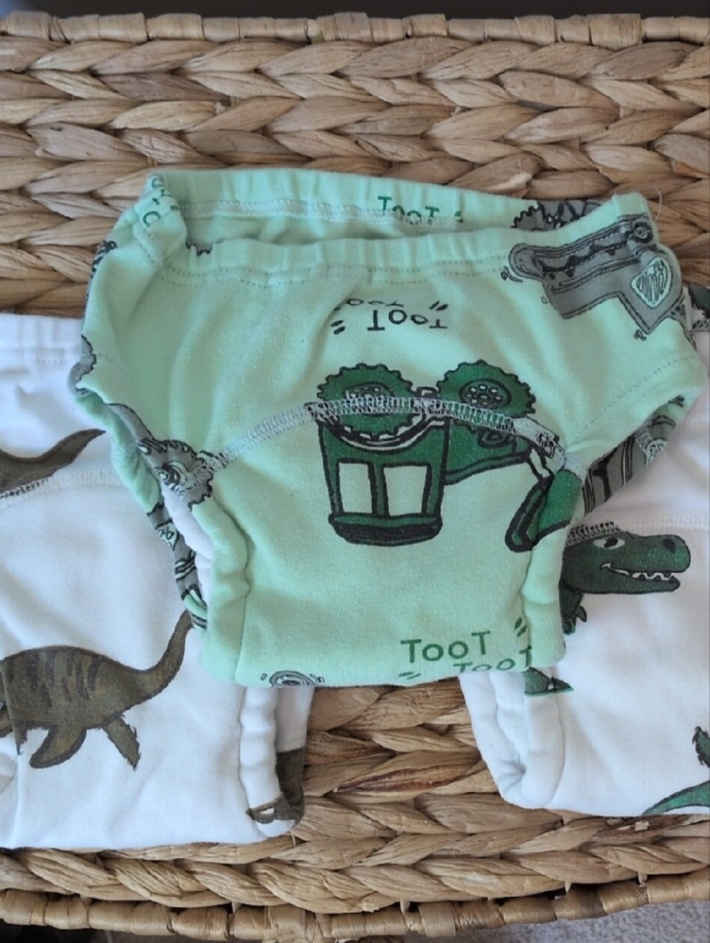 5T Toddler Boy Dinosaur & Truck Potty Training Pants 100% Cotton NWOT